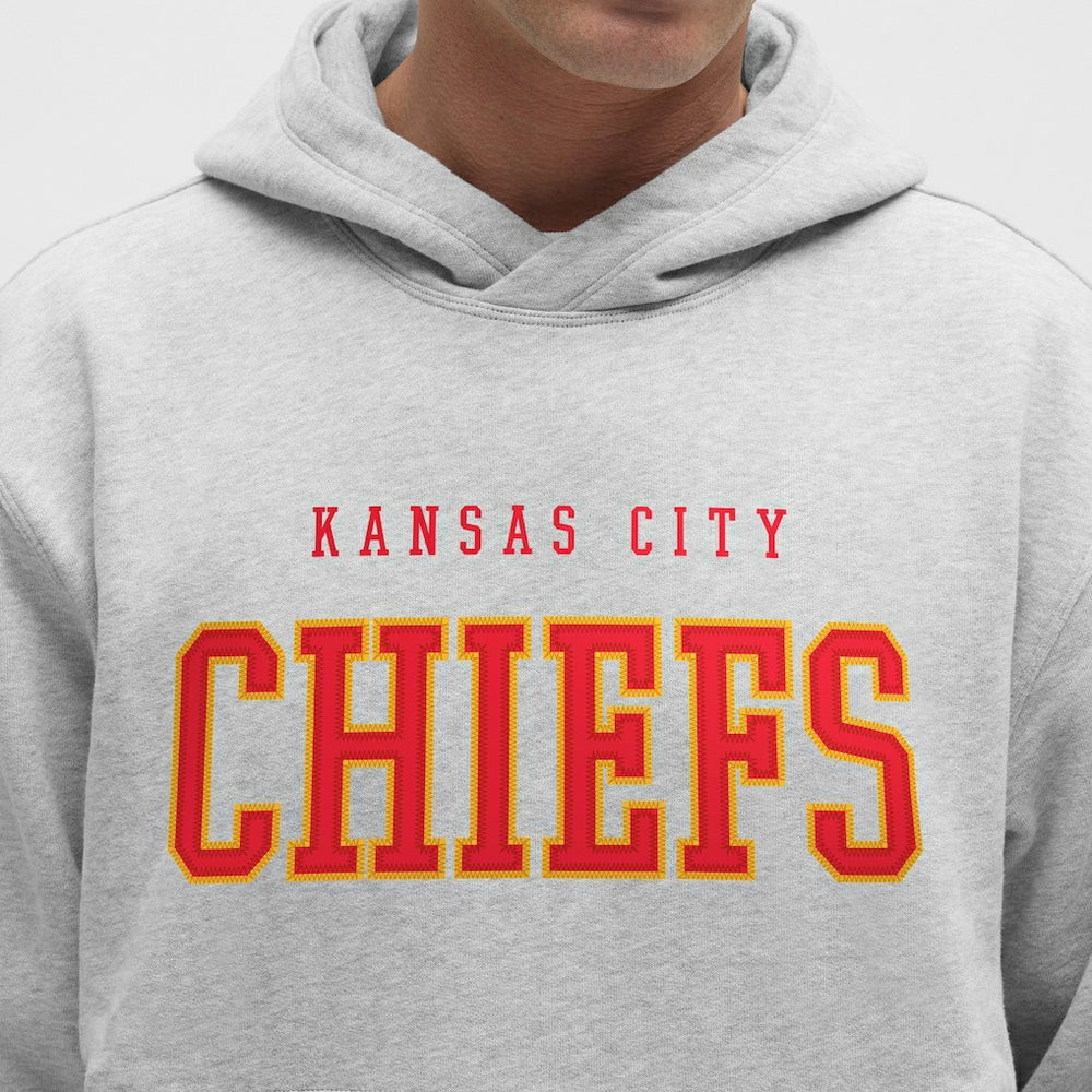 Kansas City Chiefs lululemon Steady State Pullover Hoodie Heathered Silver Drop | NFL