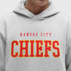 Kansas City Chiefs lululemon Steady State Pullover Hoodie Heathered Silver Drop | NFL