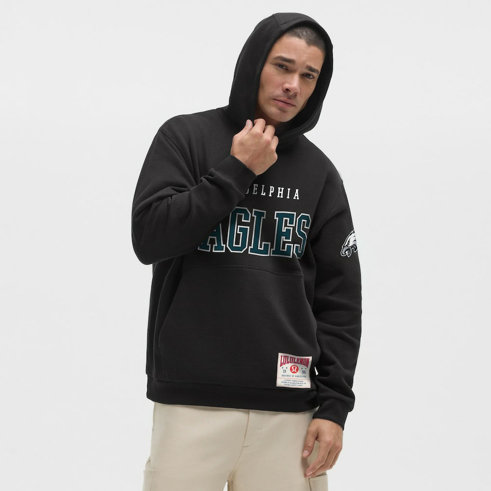 Philadelphia Eagles lululemon Steady State Pullover Hoodie Black | NFL