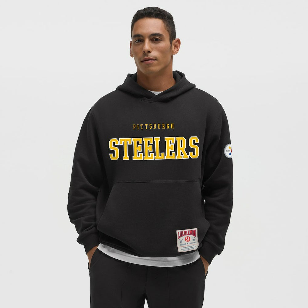 Pittsburgh Steelers lululemon Steady State Pullover Hoodie Black | NFL