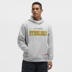 Pittsburgh Steelers lululemon Steady State Pullover Hoodie Heathered Silver Drop | NFL