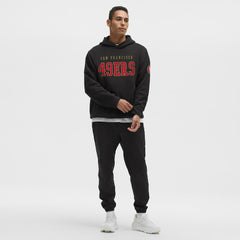 San Francisco 49ers lululemon Steady State Pullover Hoodie Black | NFL