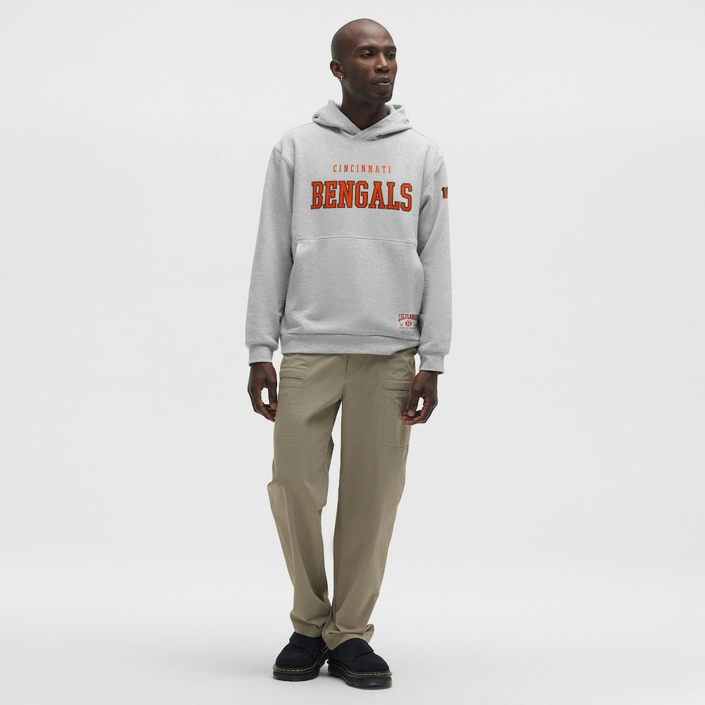 Cincinnati Bengals lululemon Steady State Pullover Hoodie Heathered Silver Drop | NFL