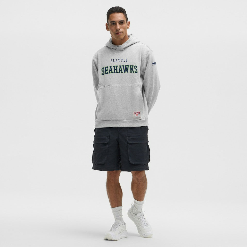 Seattle Seahawks lululemon Steady State Pullover Hoodie Heathered Silver Drop | NFL