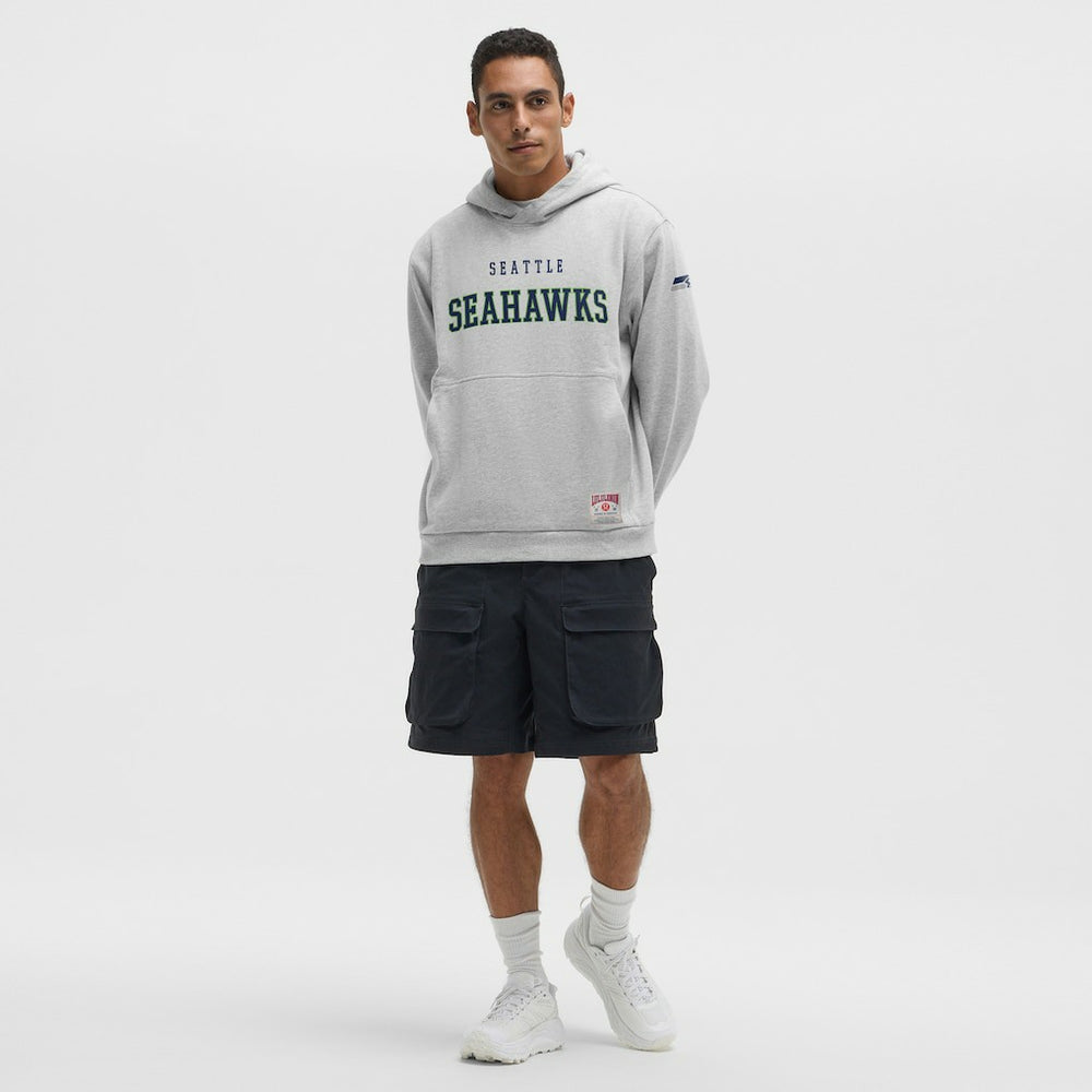 Seattle Seahawks lululemon Steady State Pullover Hoodie Heathered Silver Drop | NFL