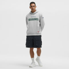 Seattle Seahawks lululemon Steady State Pullover Hoodie Heathered Silver Drop | NFL