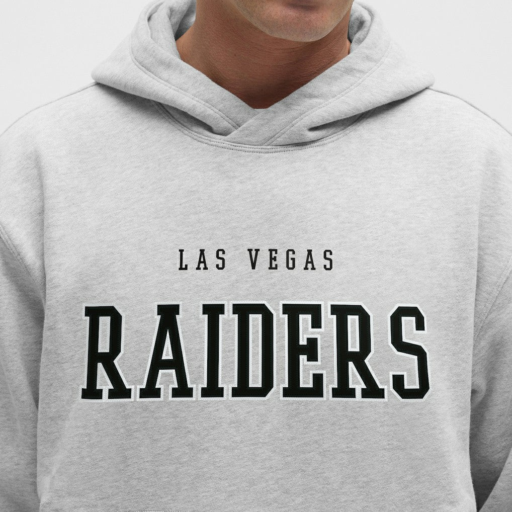 Las Vegas Raiders lululemon Steady State Pullover Hoodie Heathered Silver Drop | NFL