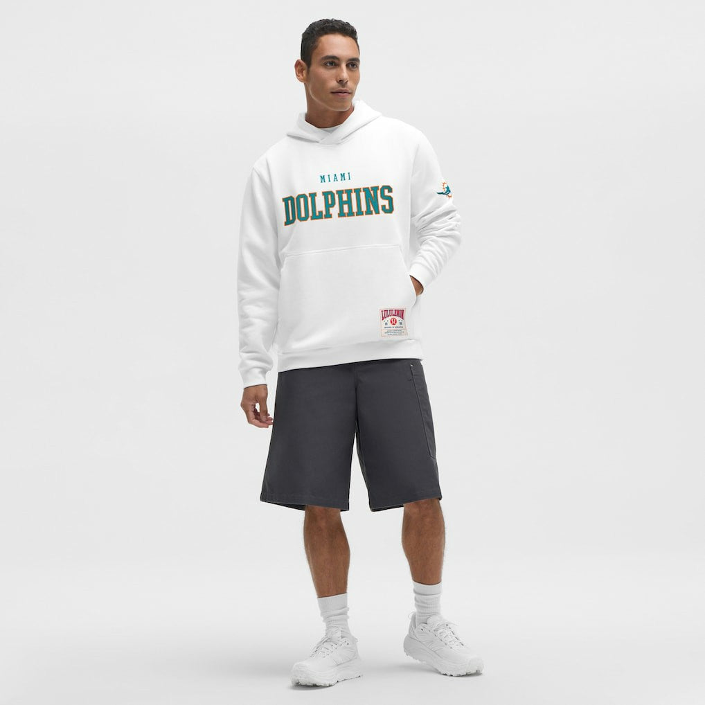 Miami Dolphins lululemon Steady State Pullover Hoodie White | NFL