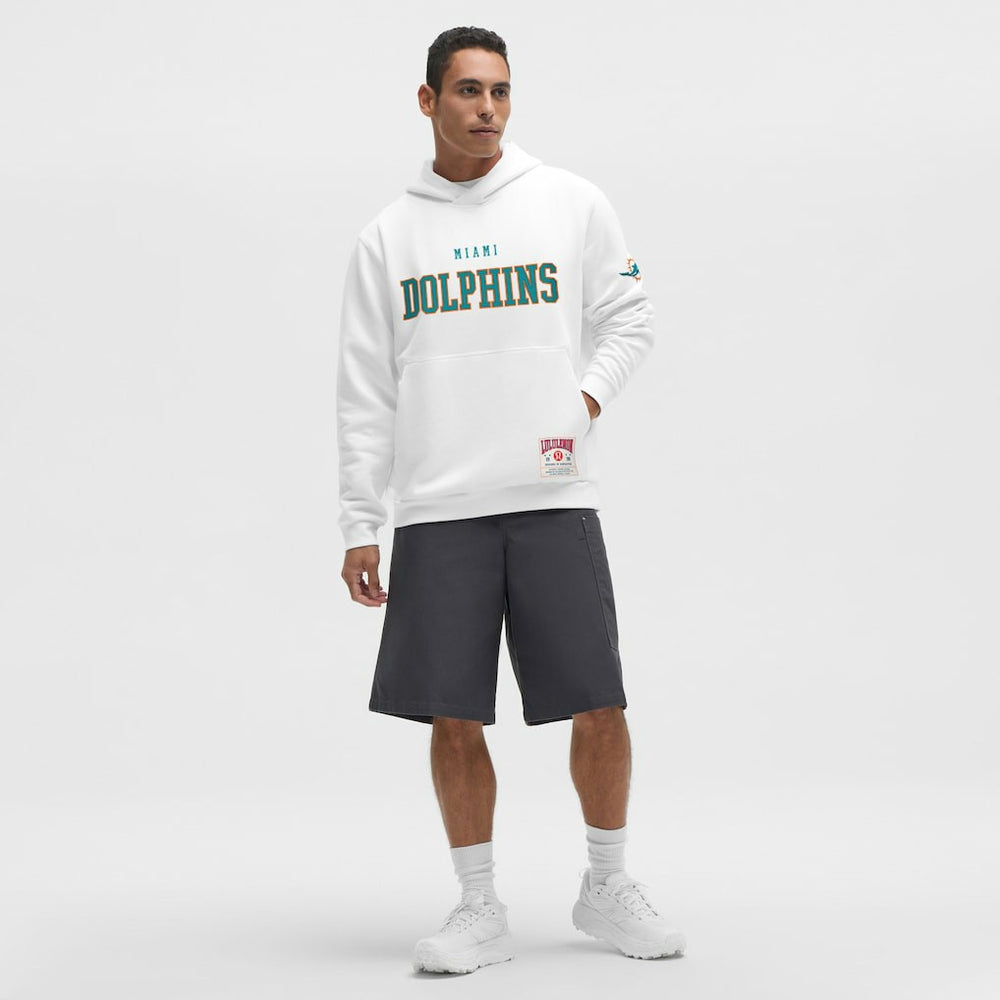 Miami Dolphins lululemon Steady State Pullover Hoodie White | NFL