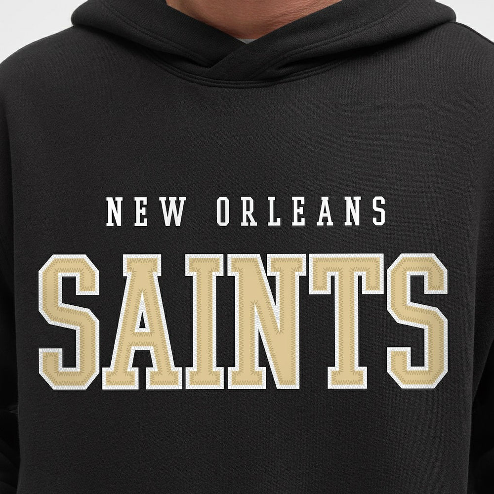 New Orleans Saints lululemon Steady State Pullover Hoodie Black | NFL