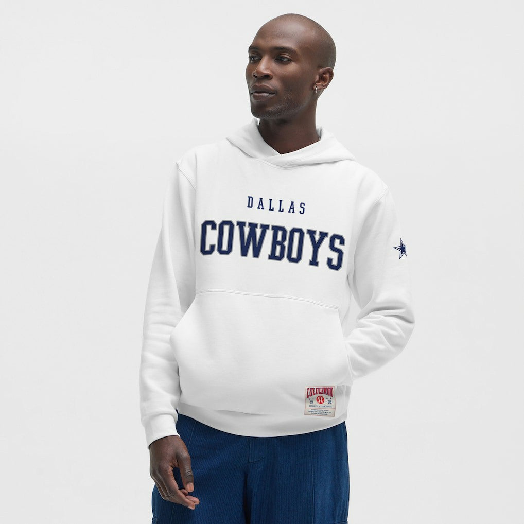 Dallas Cowboys lululemon Steady State Pullover Hoodie White | NFL