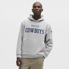 Dallas Cowboys lululemon Steady State Pullover Hoodie Heathered Silver Drop | NFL