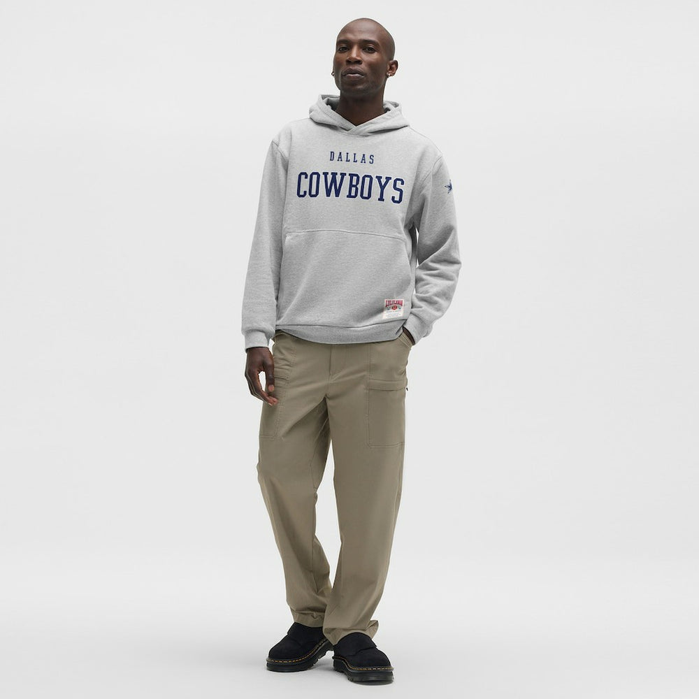 Dallas Cowboys lululemon Steady State Pullover Hoodie Heathered Silver Drop | NFL