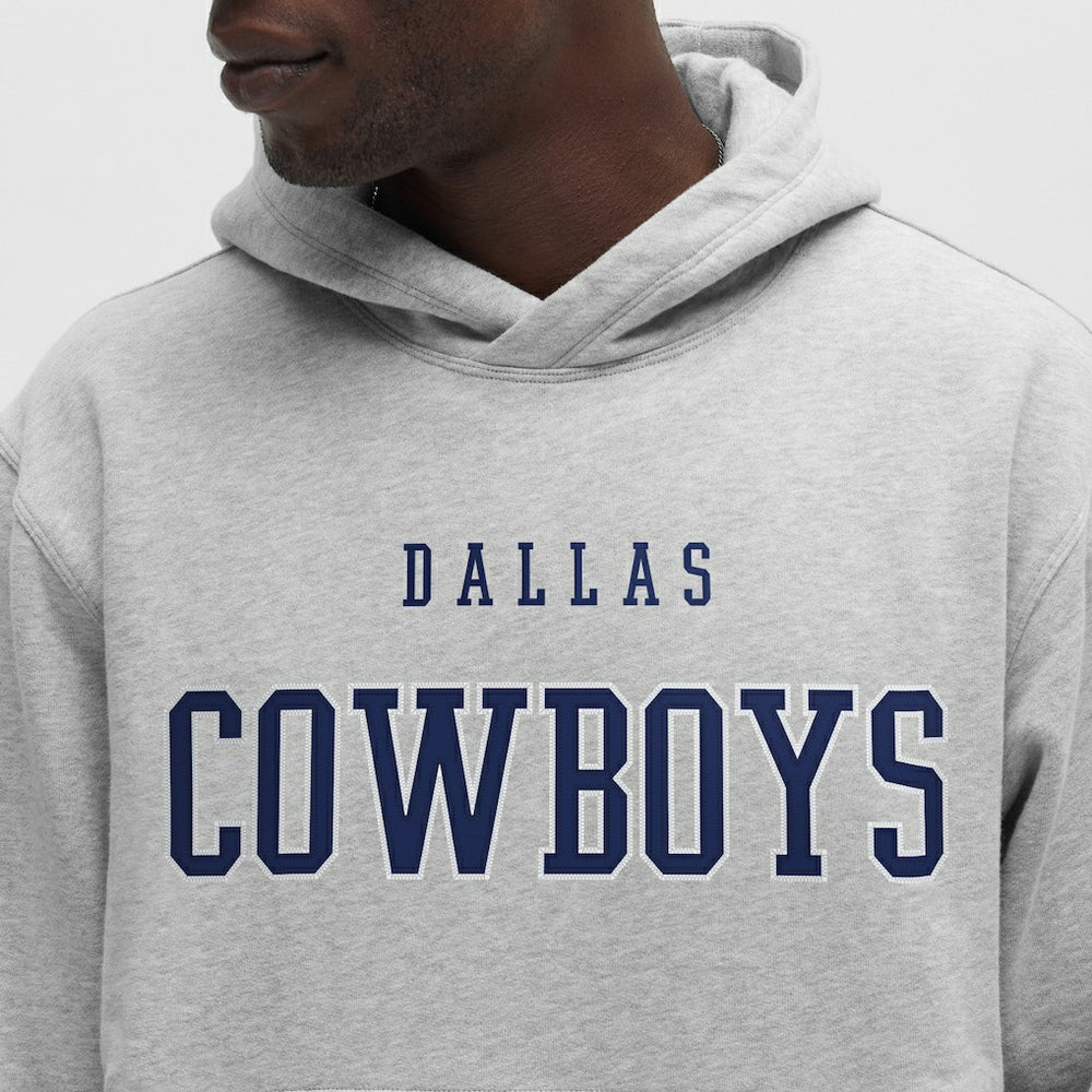 Dallas Cowboys lululemon Steady State Pullover Hoodie Heathered Silver Drop | NFL