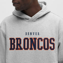 Denver Broncos lululemon Steady State Pullover Hoodie Heathered Silver Drop | NFL