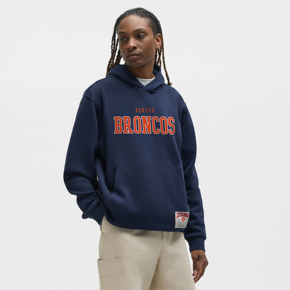 Denver Broncos lululemon Steady State Pullover Hoodie Club Blue | NFL