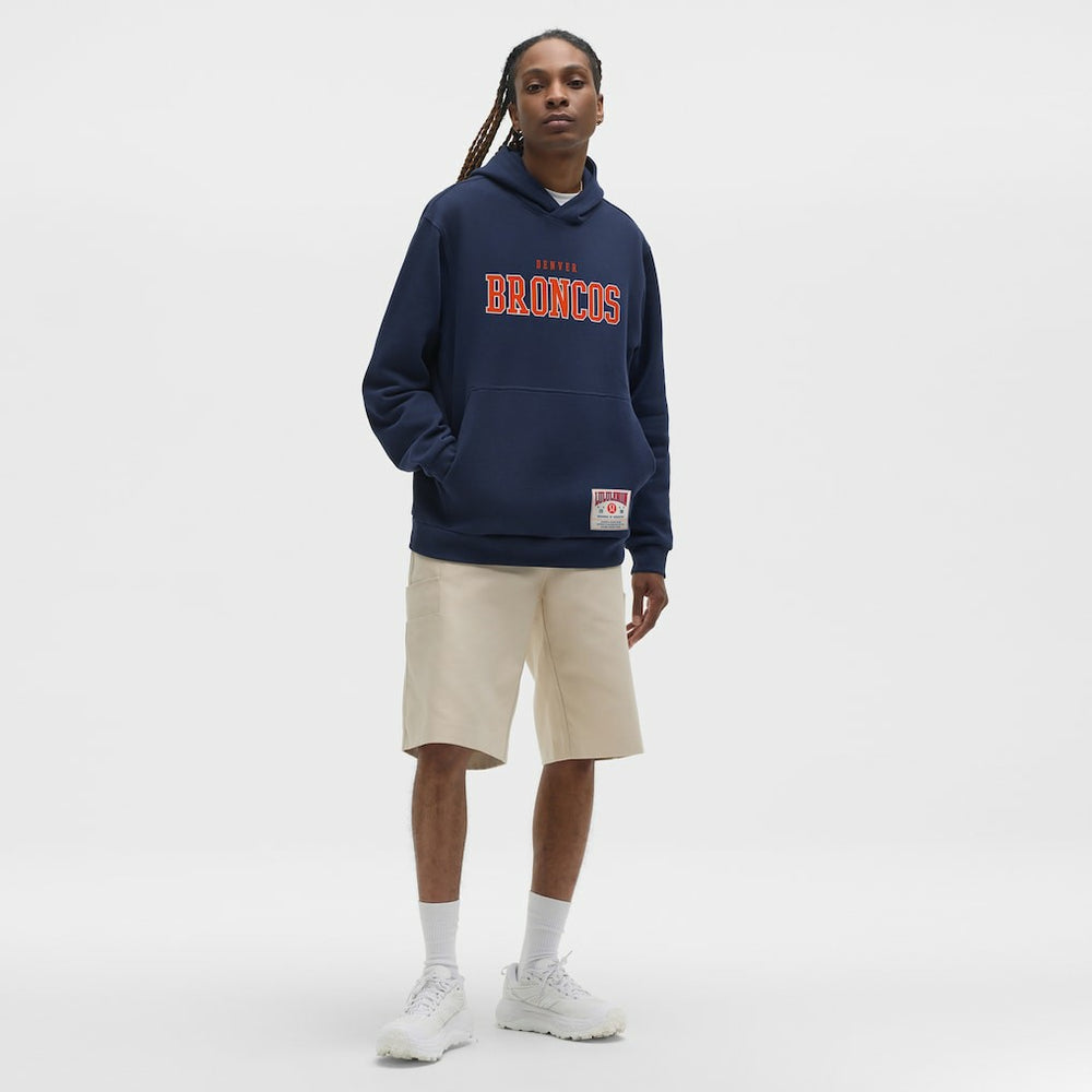 Denver Broncos lululemon Steady State Pullover Hoodie Club Blue | NFL