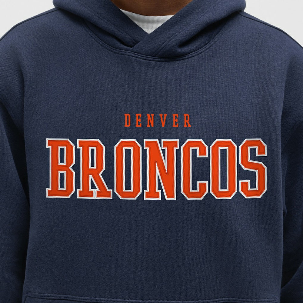 Denver Broncos lululemon Steady State Pullover Hoodie Club Blue | NFL