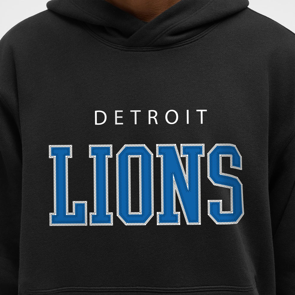 Detroit Lions lululemon Steady State Pullover Hoodie Black | NFL