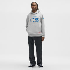 Detroit Lions lululemon Steady State Pullover Hoodie Heathered Silver Drop | NFL