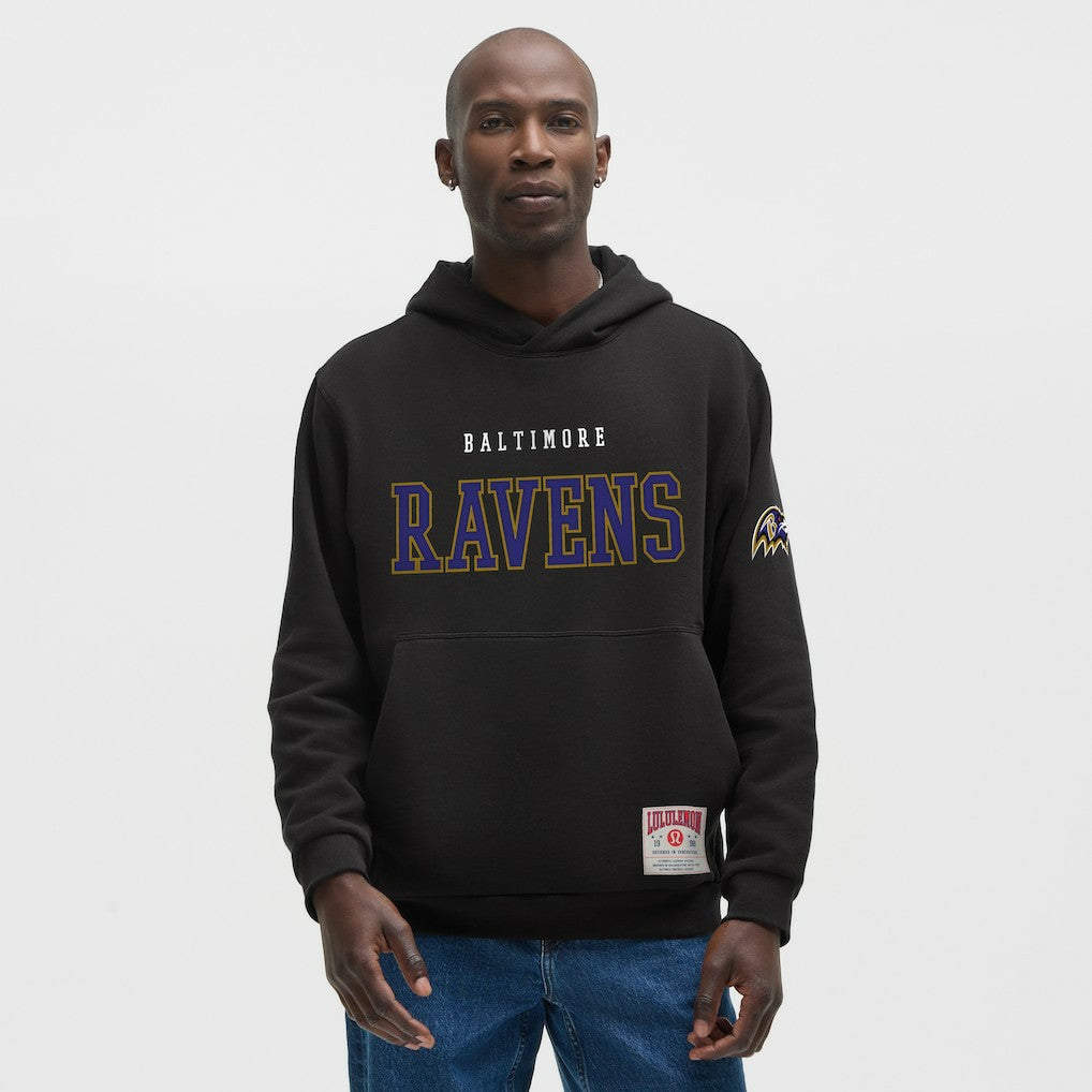 Baltimore Ravens lululemon Steady State Pullover Hoodie Black | NFL