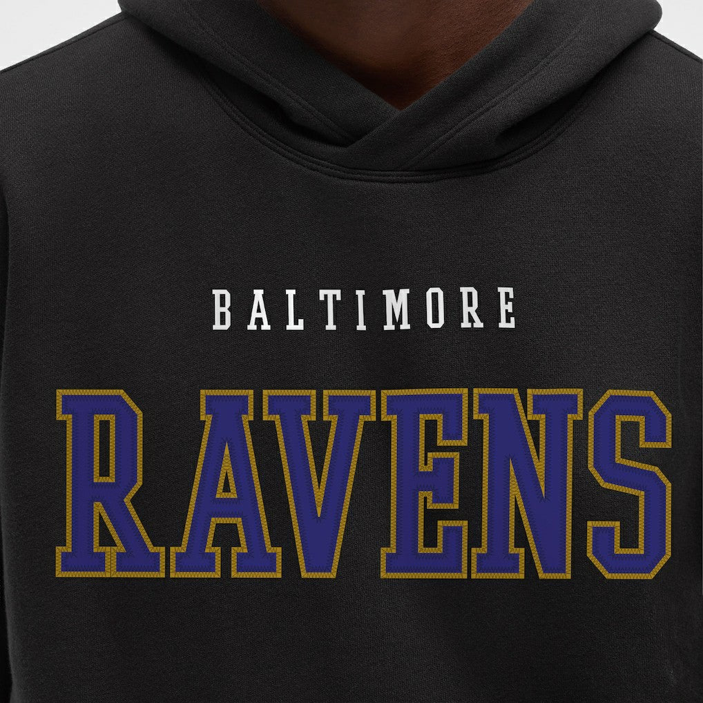 Baltimore Ravens lululemon Steady State Pullover Hoodie Black | NFL