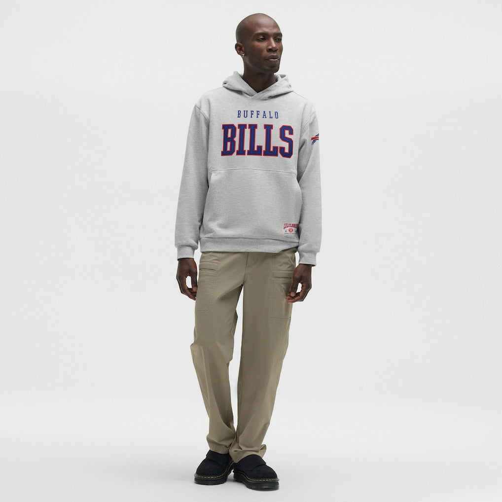 Buffalo Bills lululemon Steady State Pullover Hoodie Heathered Silver Drop | NFL