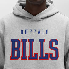 Buffalo Bills lululemon Steady State Pullover Hoodie Heathered Silver Drop | NFL