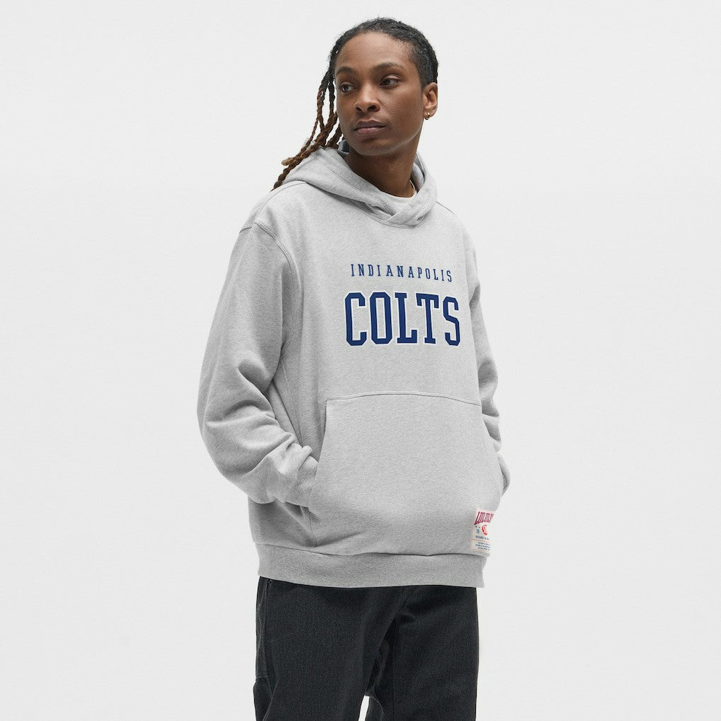 Indianapolis Colts lululemon Steady State Pullover Hoodie Heathered Silver Drop | NFL