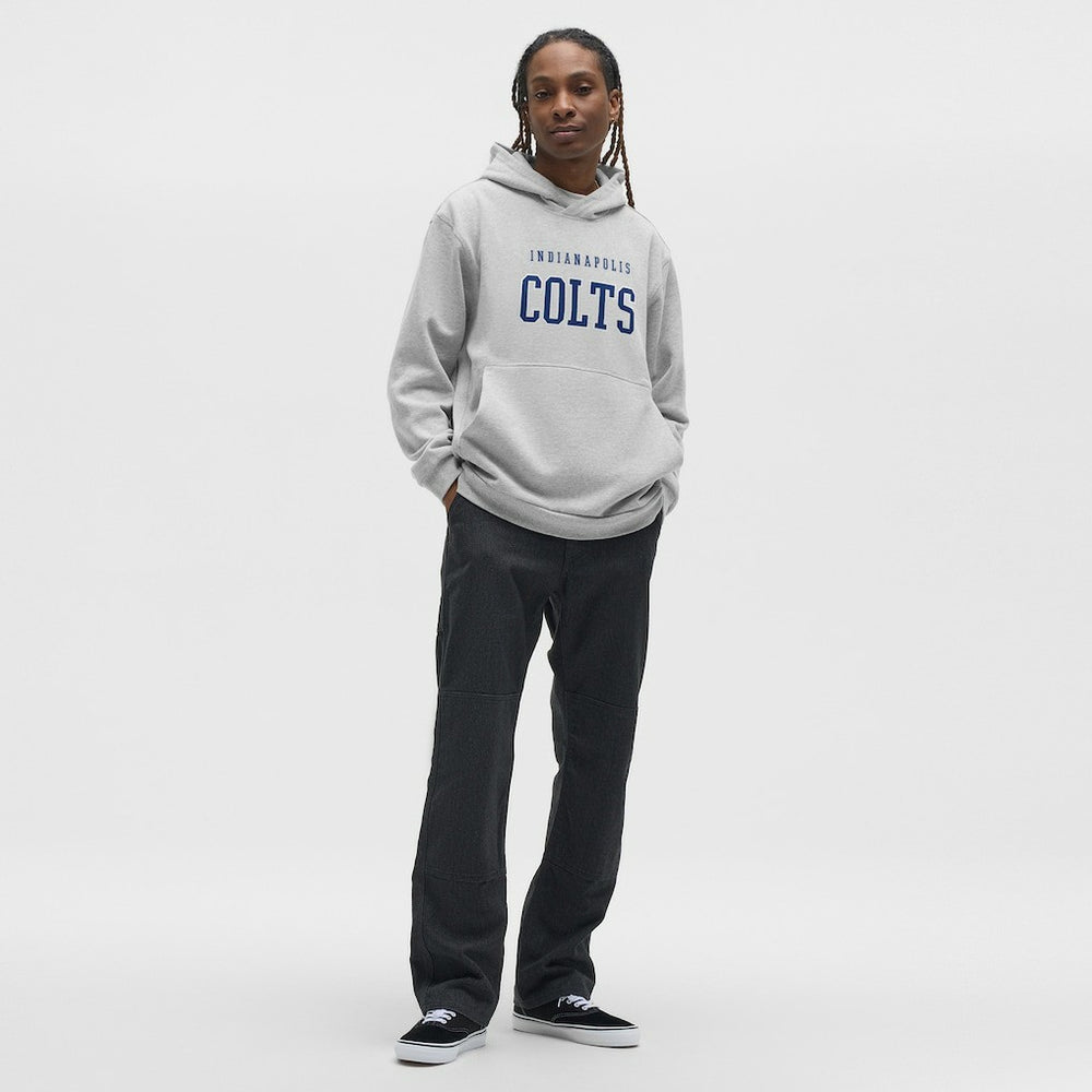 Indianapolis Colts lululemon Steady State Pullover Hoodie Heathered Silver Drop | NFL