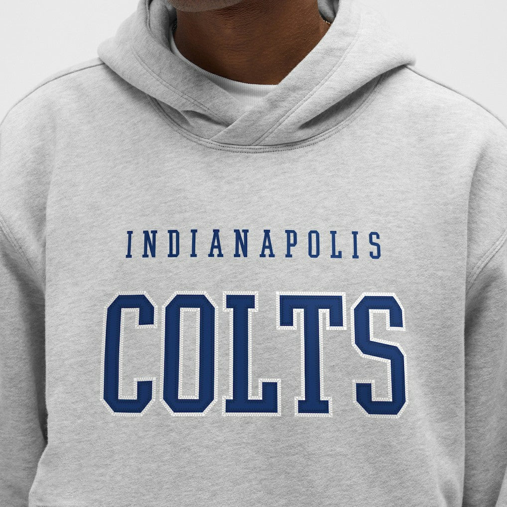 Indianapolis Colts lululemon Steady State Pullover Hoodie Heathered Silver Drop | NFL