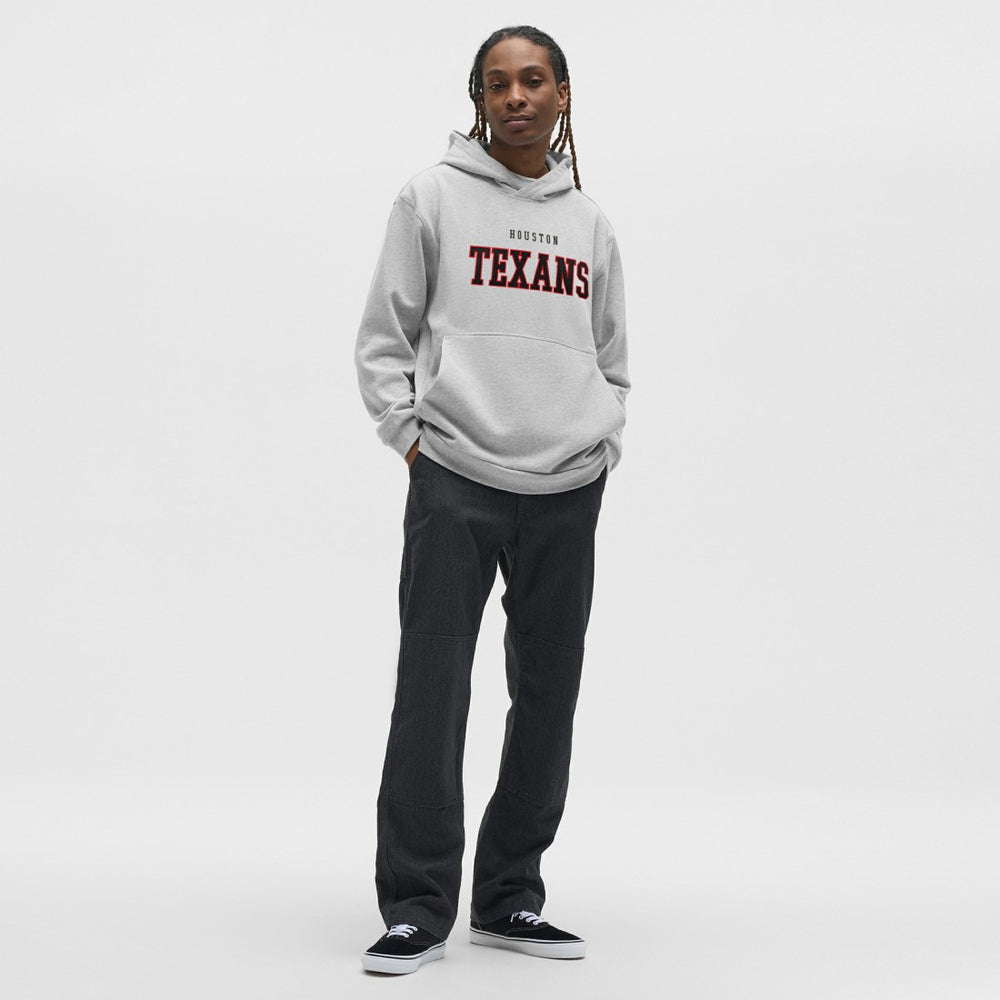Houston Texans lululemon Steady State Pullover Hoodie Heathered Silver Drop | NFL