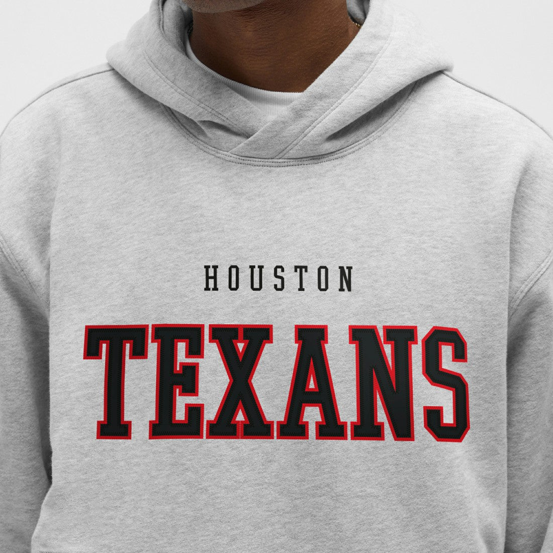 Houston Texans lululemon Steady State Pullover Hoodie Heathered Silver Drop | NFL