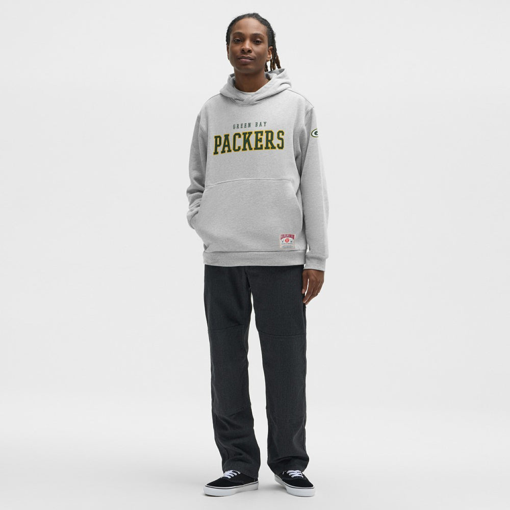 Green Bay Packers lululemon Steady State Pullover Hoodie Heathered Silver Drop | NFL