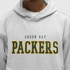 Green Bay Packers lululemon Steady State Pullover Hoodie Heathered Silver Drop | NFL