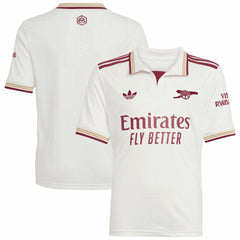 Arsenal Youth 2025/26 Third Replica Jersey White | Adidas Online