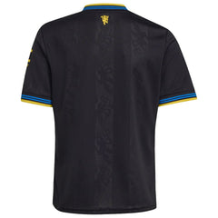 Manchester United Youth 2025/26 Third Replica Jersey Black | Adidas Online