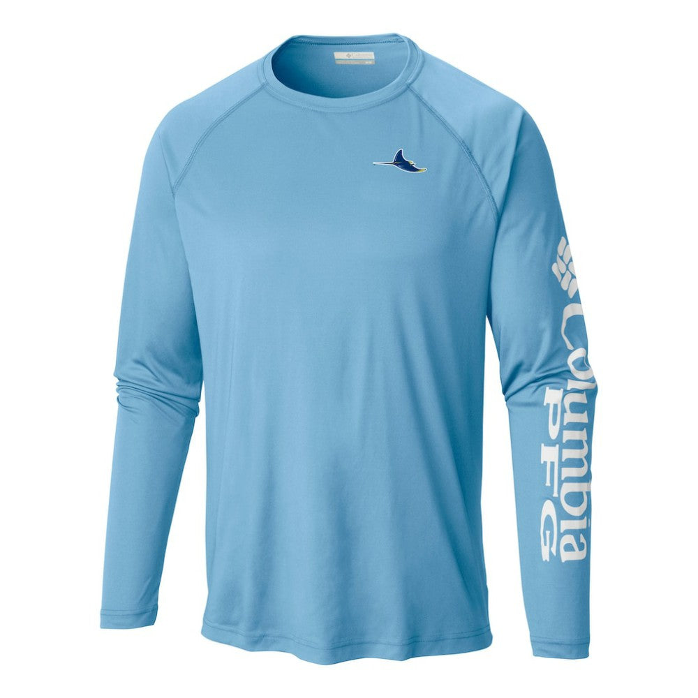 Tampa Bay Rays Columbia Terminal Tackle Long Sleeve Shirt - MLB
