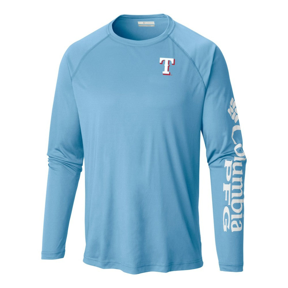 Texas Rangers Columbia Terminal Tackle Long Sleeve Shirt - MLB