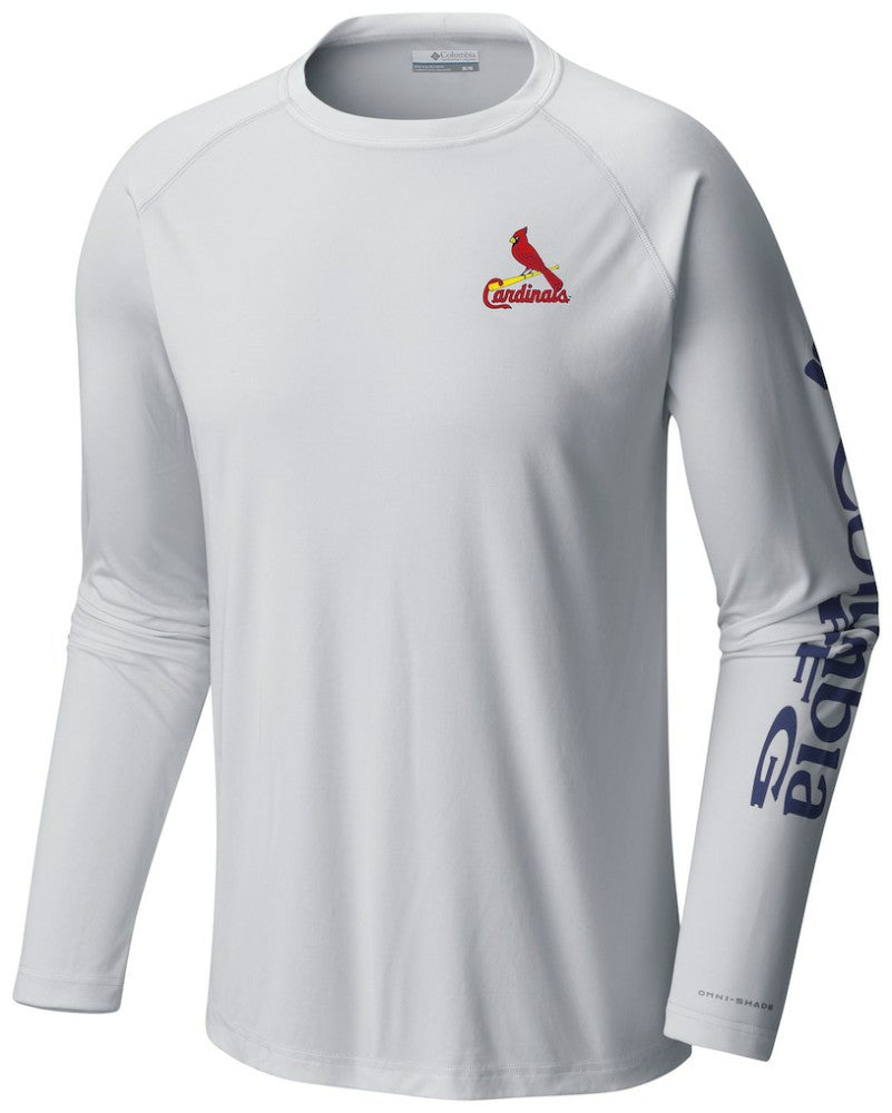St. Louis Cardinals Columbia Terminal Tackle Long Sleeve Shirt - MLB