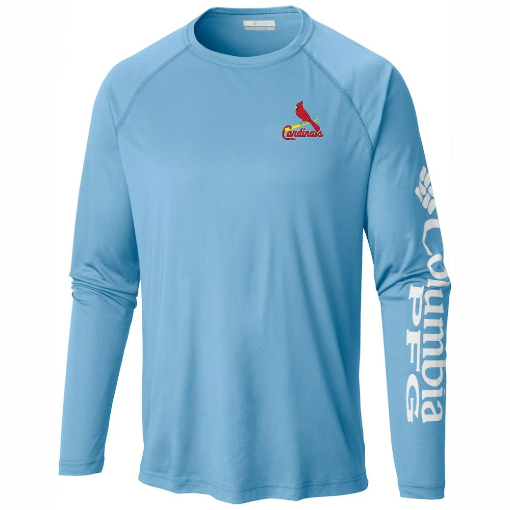 St. Louis Cardinals Columbia Terminal Tackle Long Sleeve Shirt - MLB