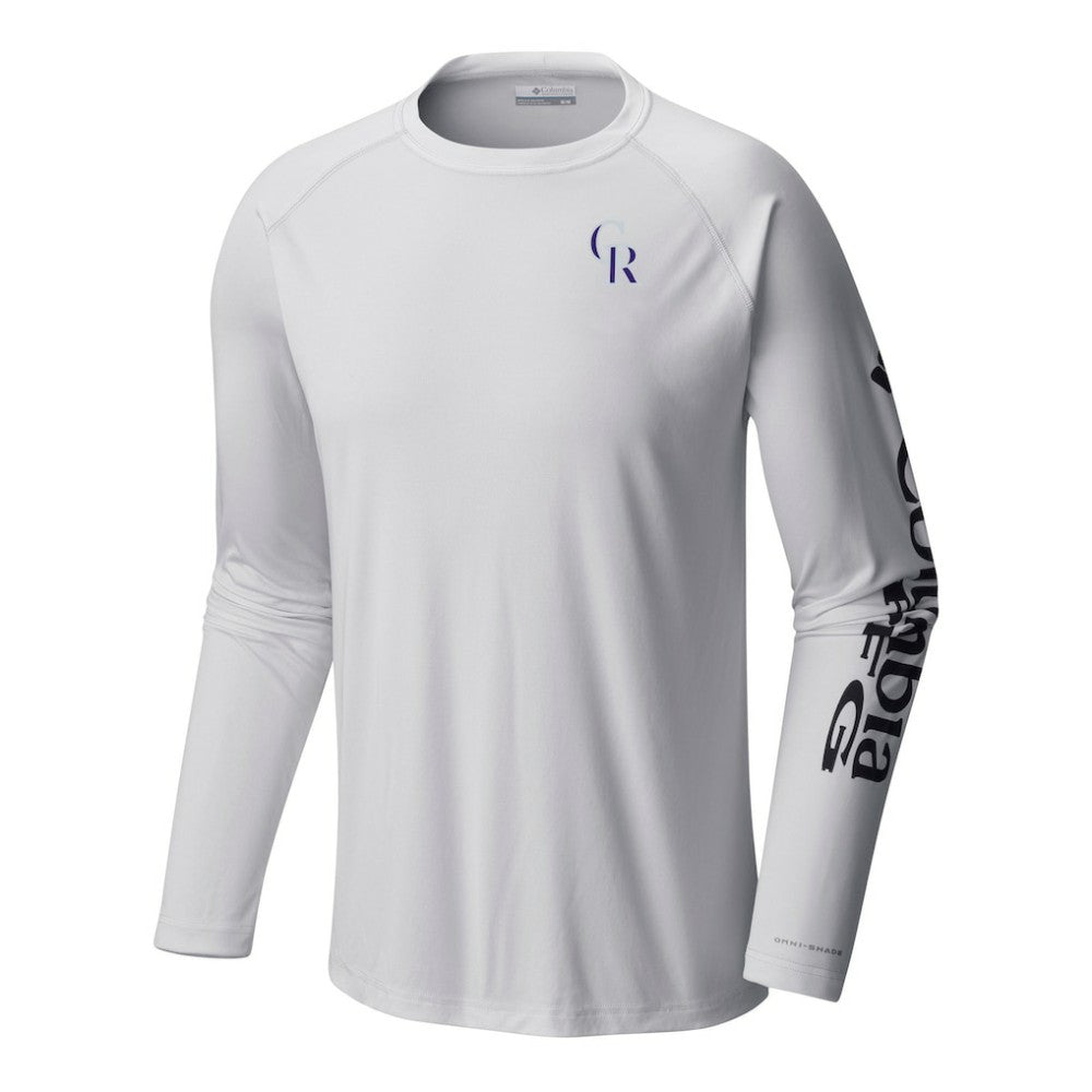 Colorado Rockies Columbia Terminal Tackle Long Sleeve Shirt - MLB