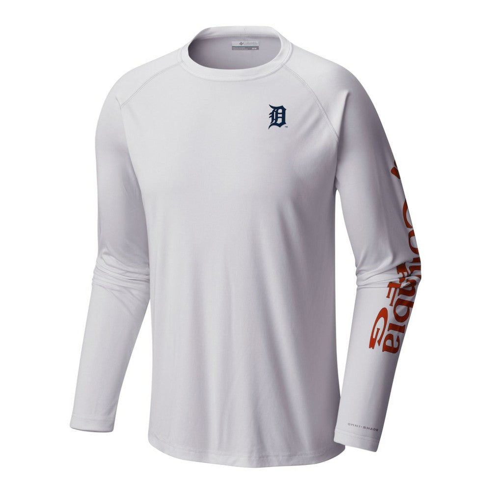 Detroit Tigers Columbia Terminal Tackle Long Sleeve Shirt - MLB