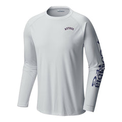 Houston Astros Columbia Terminal Tackle Long Sleeve Shirt - MLB