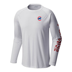 Chicago Cubs Columbia Terminal Tackle Long Sleeve Shirt - MLB
