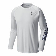 Los Angeles Angels Columbia Terminal Tackle Long Sleeve Shirt - MLB