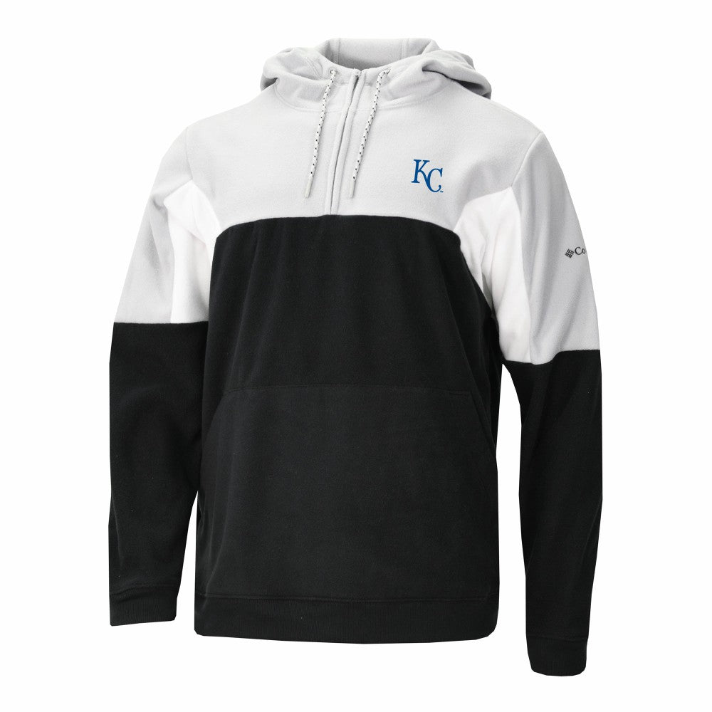 Kansas City Royals Columbia Men's Lodge Fleece Quarter-Zip Hoodie - MLB