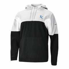 Kansas City Royals Columbia Men's Lodge Fleece Quarter-Zip Hoodie - MLB
