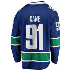 Evander Kane Vancouver Canucks Fanatics Home Breakaway Jersey - Blue - NHL