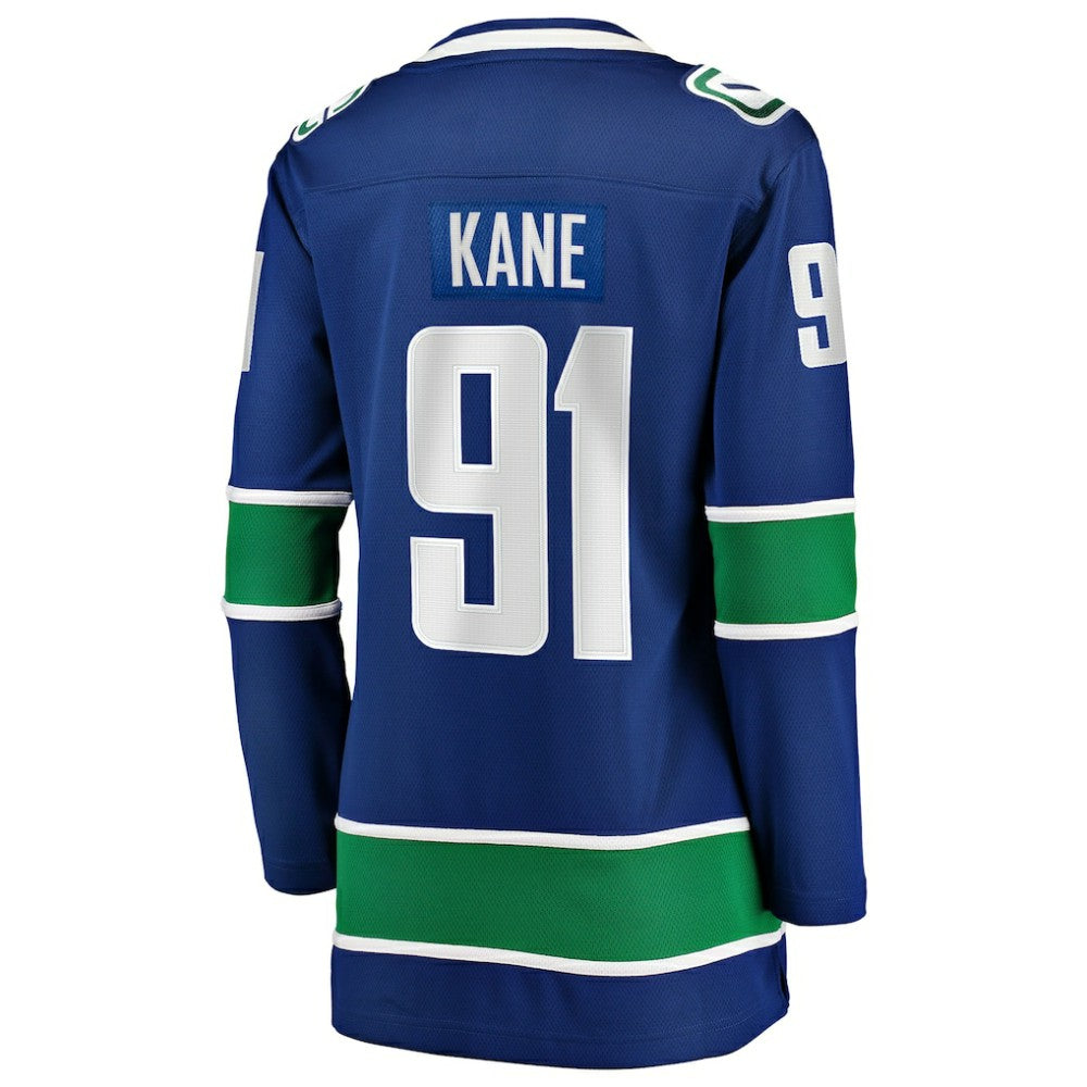 Evander Kane Vancouver Canucks Fanatics Women's Home Breakaway Player Jersey - Blue - NHL
